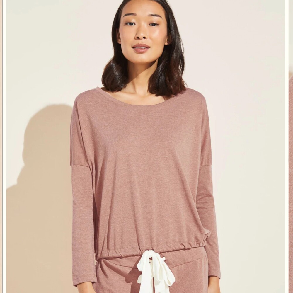 Eberjey Pink Heather Pullover